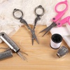 image:imageJubileeYarn Vintage 6pc Embroidery Tools Kit  Complete Needlework Set TSA Compliant Sewing Scissors Awl Bodkin Winding Board Thimble amp Needle CaseVintage 4pc Set