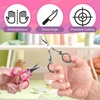 image:imageJubileeYarn Vintage 6pc Embroidery Tools Kit  Complete Needlework Set TSA Compliant Sewing Scissors Awl Bodkin Winding Board Thimble amp Needle CaseVintage 4pc Set