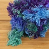 image:imageJubileeYarn Warm Fuzzies Soft Faux Fur Yarn  Polyester Bulky Weight  100gSkein  Dark Red  1 Skein08 Blue Sparkle