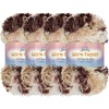 image:imageJubileeYarn Warm Fuzzies Soft Faux Fur Yarn  Polyester Bulky Weight  100gSkein  Dark Red  1 Skein14 Caramel