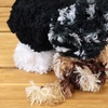 image:imageJubileeYarn Warm Fuzzies Soft Faux Fur Yarn  Polyester Bulky Weight  100gSkein  Dark Red  1 SkeinShades of Gray
