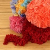 image:imageJubileeYarn Warm Fuzzies Soft Faux Fur Yarn  Polyester Bulky Weight  100gSkein  Dark Red  1 SkeinShades of Red