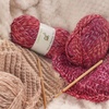 image:imageJubileeYarn Wool Mohair Yarn  100gSkein Ombr Worsted  Coffee and Cream  2 Skeins01 Summer Lemonade