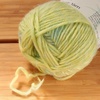 image:imageJubileeYarn Wool Mohair Yarn  100gSkein Ombr Worsted  Coffee and Cream  2 Skeins01 Summer Lemonade