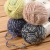 image:imageJubileeYarn Wool Mohair Yarn  100gSkein Ombr Worsted  Coffee and Cream  2 SkeinsShades of Neutral