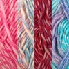 image:imageJubileeYarn Wool Mohair Yarn  100gSkein Ombr Worsted  Coffee and Cream  2 SkeinsShades of Red