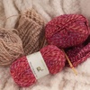 image:imageJubileeYarn Wool Mohair Yarn  100gSkein Ombr Worsted  Coffee and Cream  2 SkeinsVariety Pack