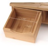 image:imageKINSON Bamboo Desk Organizers and Storage  Laptop Desk Riser  1 UnitNatural Bamboo