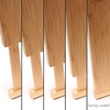 image:imageKINSON Bamboo Spring Expandable Adjustable Drawer Divider Kitchen Living Room Bedroom Bathroom Desk  Set of 4Carbonized Brown