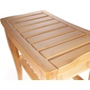 image:imageKinson Bamboo Spa and Bath Bench Seat with Towel Storage Shelf  Single Unit