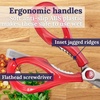image:imageMaster Butterfly Poultry 4in1 Kitchen Shears  3pc SetCulinary Queen  Cherry Red