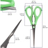 image:imageMaster Butterfly Poultry 4in1 Kitchen Shears  3pc SetCulinary Queen  Guava Green