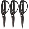 image:imageMaster Butterfly Poultry 4in1 Kitchen Shears  3pc SetMaster Butterfly  Black
