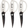image:imageMaster Butterfly Poultry 4in1 Kitchen Shears  3pc SetMaster Butterfly  Lychee White