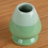 image:imageMatcha Tea Bamboo Whisk And Ceramic Rest 2 Piece Set  Black HolderMint Green