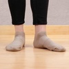image:imageMens Rayon from Bamboo Fiber Sports Superior Wicking Athletic Ankle SocksGrey