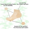 image:imageMens Rayon from Bamboo Fiber Sports Superior Wicking Athletic Ankle SocksTan