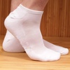 image:imageMens Rayon from Bamboo Fiber Ultra Breathable Superior Wicking Athletic Ankle Sports Socks08 Olive Green