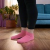 image:imageMens Rayon from Bamboo Fiber Ultra Breathable Superior Wicking Athletic Ankle Sports SocksAssortment H  Pink