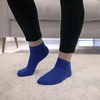 image:imageMens Rayon from Bamboo Fiber Ultra Breathable Superior Wicking Athletic Ankle Sports SocksAssortment K  Blue
