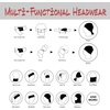 image:imageNeck Gaiter Face Mask Cover Scarf Bandana Balaclava  MultiFunctional Headwear  Mens and Womens04  Pink Hibiscus