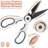 image:imageUltimate Value Scissor Set for Kitchen and Craft Set 1 Set 5 Scissors4pc White Kitchen Scissors  Paring Knife