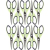 image:imageUltimate Value Scissor Set for Kitchen and Craft Set 1 Set 5 ScissorsBay Leaf Green