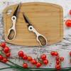 image:imageUltimate Value Scissor Set for Kitchen and Craft Set 1 Set 5 ScissorsWhite  Black