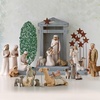 image:imageWillow Tree 6 Piece Sculpted HandPainted Nativity Starter Set  Designed by Artist Susan Lordi Build the Nativity Scene a Timeless Holiday Tradition to Display on Mantel or TabletopStable Animals
