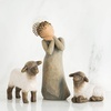 image:imageWillow Tree 6 Piece Sculpted HandPainted Nativity Starter Set  Designed by Artist Susan Lordi Build the Nativity Scene a Timeless Holiday Tradition to Display on Mantel or TabletopShepherdess