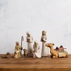 image:imageWillow Tree 6 Piece Sculpted HandPainted Nativity Starter Set  Designed by Artist Susan Lordi Build the Nativity Scene a Timeless Holiday Tradition to Display on Mantel or TabletopWisemen Set