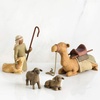 image:imageWillow Tree 6 Piece Sculpted HandPainted Nativity Starter Set  Designed by Artist Susan Lordi Build the Nativity Scene a Timeless Holiday Tradition to Display on Mantel or TabletopStable Animals