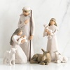 image:imageWillow Tree 6 Piece Sculpted HandPainted Nativity Starter Set  Designed by Artist Susan Lordi Build the Nativity Scene a Timeless Holiday Tradition to Display on Mantel or TabletopStarter Wisemen