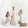 image:imageWillow Tree 6 Piece Sculpted HandPainted Nativity Starter Set  Designed by Artist Susan Lordi Build the Nativity Scene a Timeless Holiday Tradition to Display on Mantel or TabletopDeluxe Nativity