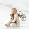 image:imageWillow Tree Angel of Comfort Sculpted HandPainted Figure  Offering Comfort Healing Love and Caring Cast from a Susan Lordi Original Carving Keepsake with Enclosure CardModern