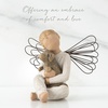 image:imageWillow Tree Angel of Comfort Sculpted HandPainted Figure  Offering Comfort Healing Love and Caring Cast from a Susan Lordi Original Carving Keepsake with Enclosure CardModern