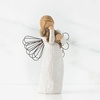 image:imageWillow Tree Angel of Friendship Figure HandPainted Dog Shelf Decor  HandPainted Angel Figurine Celebrating Friendship Nature and Everyday Blessings Sculpted by Artist Susan LordiCream