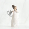 image:imageWillow Tree Angel of Harmony Figure HandPainted Flute Shelf Decor  HandPainted Angel Figurine Celebrating Friendship Nature and Everyday Blessings Sculpted by Artist Susan LordiAntique