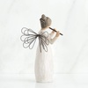 image:imageWillow Tree Angel of Harmony Figure HandPainted Flute Shelf Decor  HandPainted Angel Figurine Celebrating Friendship Nature and Everyday Blessings Sculpted by Artist Susan LordiAntique