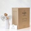 image:imageWillow Tree Angel of Healing Sculpted HandPainted Figure  Angel Holding a BlueGray Bird Comfort and Healing Gift Cast from a Susan Lordi Original Carving Includes Enclosure Card
