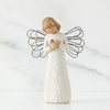 image:imageWillow Tree Angel of Healing Sculpted HandPainted Figure  Angel Holding a BlueGray Bird Comfort and Healing Gift Cast from a Susan Lordi Original Carving Includes Enclosure Card
