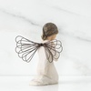 image:imageWillow Tree Angel of Prayer Sculpted HandPainted Figure  Kneeling Angel With Hands in Prayer Baptism and Communion Gift Cast from a Susan Lordi Original Carving
