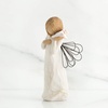 image:imageWillow Tree Angel of the Kitchen Figure HandPainted Shelf Decor  HandPainted Angel Figurine Celebrating Friendship Nature and Everyday Blessings Sculpted by Artist Susan LordiAngel of The Kitchen