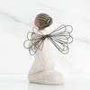image:imageWillow Tree Angel of the Kitchen Figure HandPainted Shelf Decor  HandPainted Angel Figurine Celebrating Friendship Nature and Everyday Blessings Sculpted by Artist Susan LordiJust for You Angel