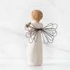 image:imageWillow Tree Angel of the Kitchen Figure HandPainted Shelf Decor  HandPainted Angel Figurine Celebrating Friendship Nature and Everyday Blessings Sculpted by Artist Susan LordiAngel of The Garden