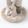 image:imageWillow Tree Anniversary Sculpted HandPainted Cake Topper  Cast from a Susan Lordi Original Carving Carved Flower Base LeadFree and FoodSafe Materials Sentiment on Enclosure CardPromise