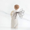 image:imageWillow Tree Bright Star Angel Sculpted HandPainted Figure  Symbol of Protection Guidance and Comfort Cast from a Susan Lordi Original Carving Keepsake with Enclosure CardBright Star Angel