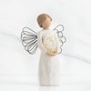 image:imageWillow Tree Bright Star Angel Sculpted HandPainted Figure  Symbol of Protection Guidance and Comfort Cast from a Susan Lordi Original Carving Keepsake with Enclosure CardBright Star Angel