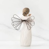 image:imageWillow Tree Bright Star Angel Sculpted HandPainted Figure  Symbol of Protection Guidance and Comfort Cast from a Susan Lordi Original Carving Keepsake with Enclosure CardYoure The Best Angel