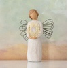 image:imageWillow Tree Bright Star Angel Sculpted HandPainted Figure  Symbol of Protection Guidance and Comfort Cast from a Susan Lordi Original Carving Keepsake with Enclosure CardBright Star Angel